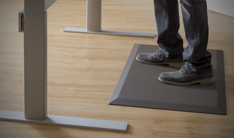 Anti-Fatigue Mats – Cushioned Standing desk mats take away the ache